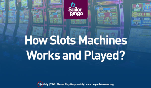 HOW SLOT MACHINES WORK AND PLAYED?